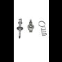 Kit para fecho Volkswagen Golf III e Seat Ibiza