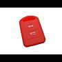 Capa silicone Opel, dois botões, vermelho