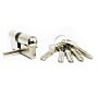 Cilindro Yale YL6 30x30mm niquelado