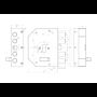 Fechadura CR 2250PEN-01NCL Blocco Clever