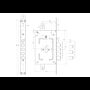 Fechadura CR 2650 PE NEW 2 28 Blocco Clever