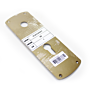 Placa substituição AF Grip Stop Yale/Euro Bronze