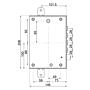 Fechadura MOTTURA 89371DERDT