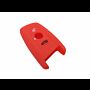 Capa silicone BMW, três botões, vermelho