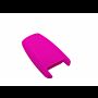 Capa silicone BMW, três botões, rosa