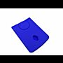 Capa silicone Renault, quatro botões, azul