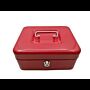 Cofre portátil BTV modelo 14 vermelho