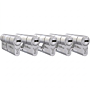 Pack 5 x Cilindros M&C Minos 32/32 niquelado (mesmas chaves)