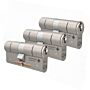PACK 3 X CILINDROS M&C MATRIX 32mm X 32mm NIQ