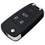 Comando KD 4 Botões Tipo Opel  Pcf Hitag Aes