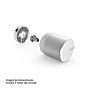 Adaptador Tedee para Dead Bolt Prata