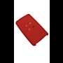Capa silicone Renault, quatro botões, Smartkey proximidade, vermelho