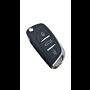 Comando KD 3 Botões Tipo PSA Transponder Hitag AES