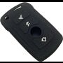 Capa silicone BMW, três botões, negro
