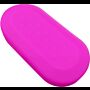 Capa silicone Fiat, flip três botões, rosa