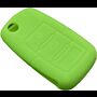 Capa silicone Volkswagen, três botões, verde