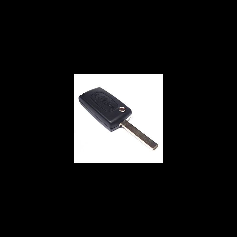 Caixa Para Comando Citroën Flip 3 Botões (Mala) Pilha na Carcaça