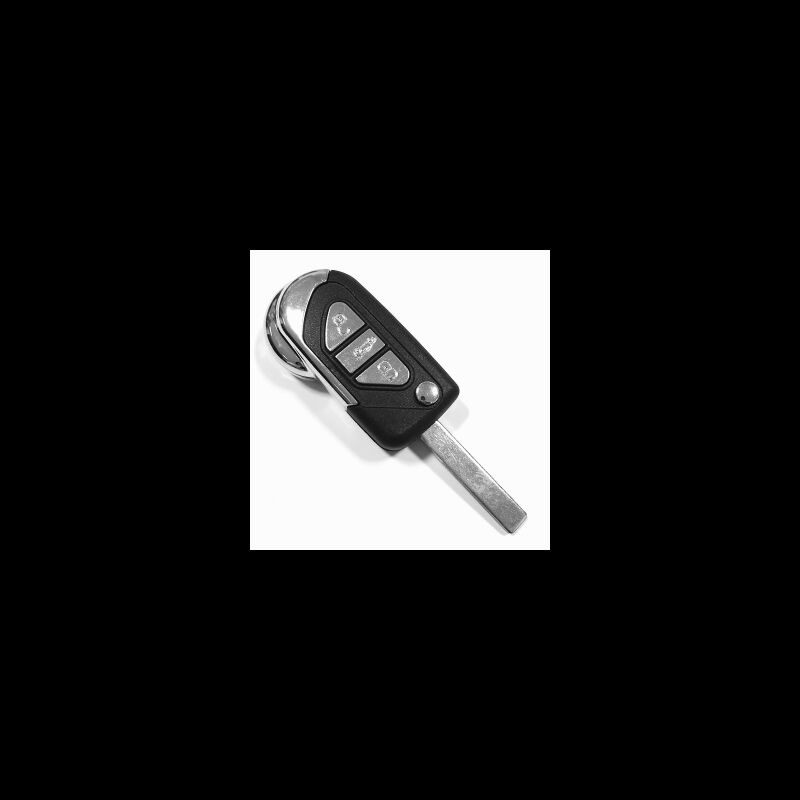 Caixa Para Comando Citroën Flip 3 Botões (Mala)