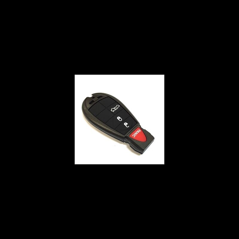 Caixa Para Comando Chrysler Keyless 3 Botões Com Botão de Emergência