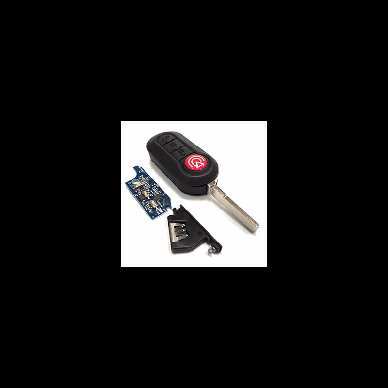 Comando Fiat Três Botões  Zed Full Fir106S