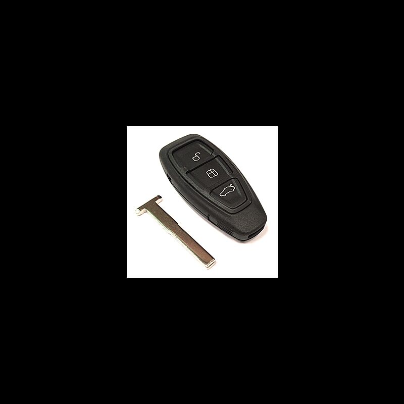 Caixa Para Comando Ford Keyless 3 Botões