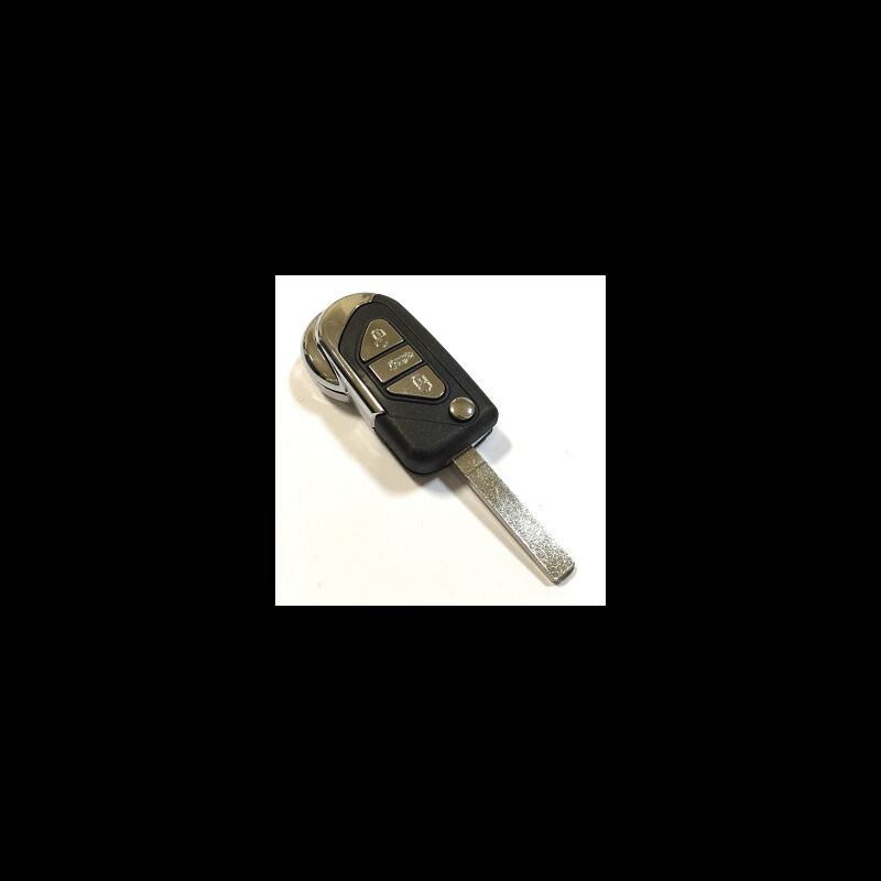 Caixa Para Comando Peugeot Flip 3 Botões (Mala)