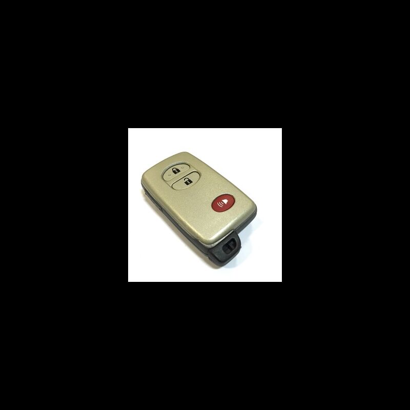 Caixa Para Comando Toyota Keyless 2 Botões Com Botão de Emergência