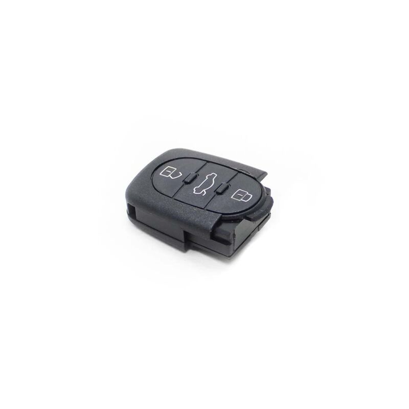Caixa Para Comando Audi Flip 3 Botões (Pilha CR2032)