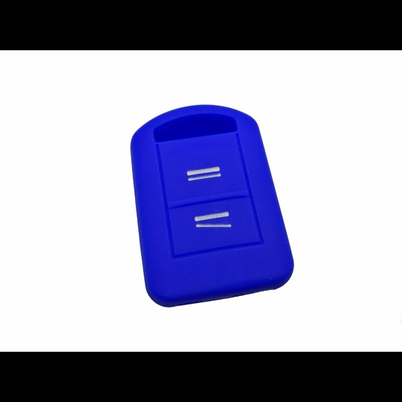 Capa silicone Opel, dois botões, azul