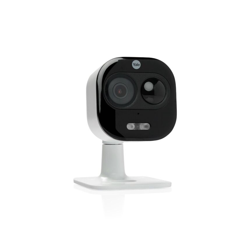 Câmara Yale Wi-Fi para entrada - Luz e Sirene