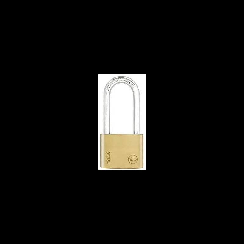 Aloquete Yale Essencial 50mm latão arco longo