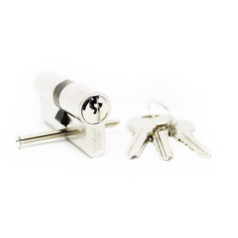 Cilindro Yale YL5 30x40mm niquelado