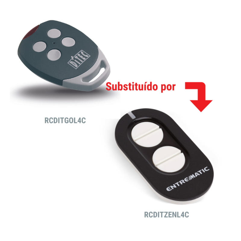 Comando DITEC GOL4C- DESCONTINUADO (Ver em artigo alternativo modelo compatível)