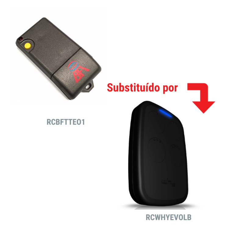 Comando BFT TEO1 - DESCONTINUADO (ver em artigo alternativo modelo compatível)