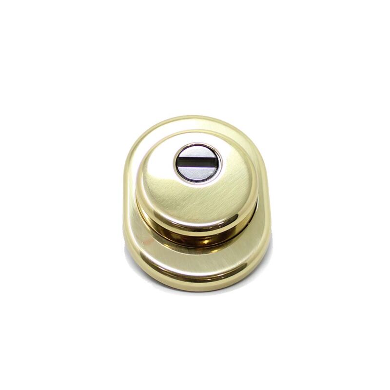 Escudo de segurança AF (Kit), anti-tubo e superblindado, para fechaduras Atra, dourado, 50 mm