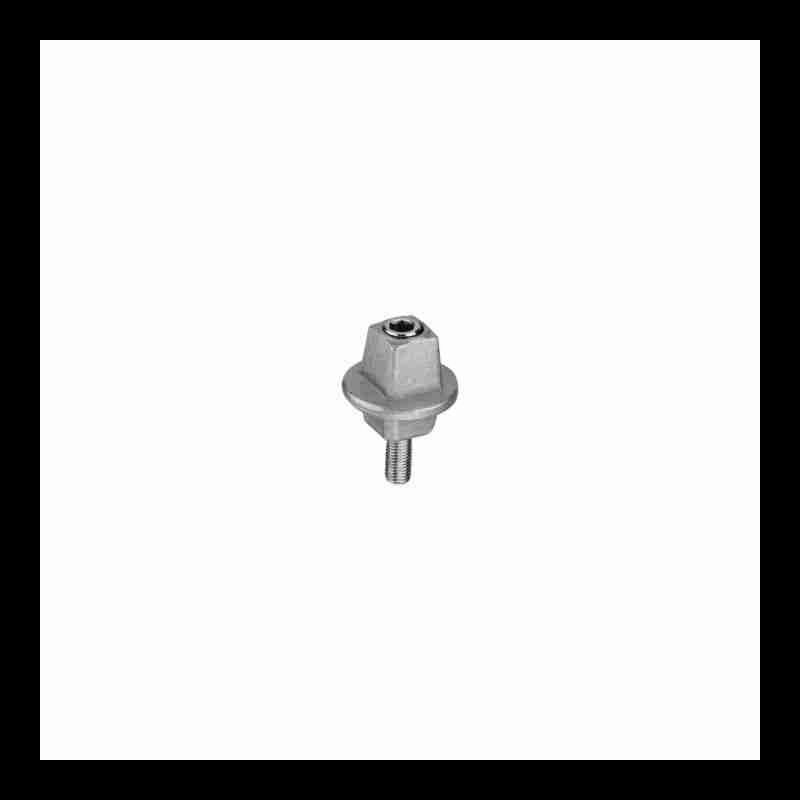 Quadra para mola JNF Quadra JNF 21.001.QS, standard 13x13mm, para mola de pavimento