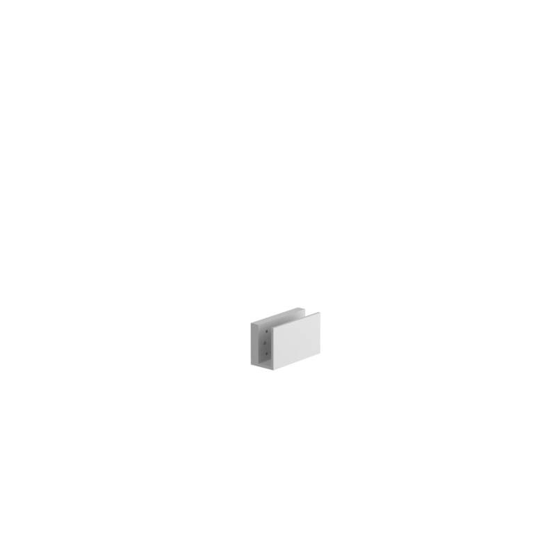 Suporte O&C em "U" para fechadura Eletromagnética MEX280SV3