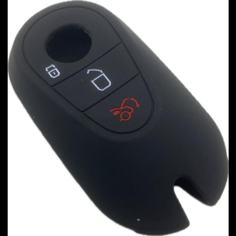 Capa Silicone Mercedes Três Botões Smartkey Proxim
