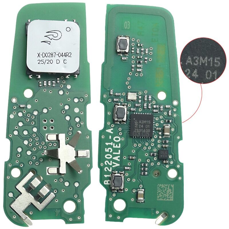 Comando Peugeot Proximidade 3 Botões _A3M15