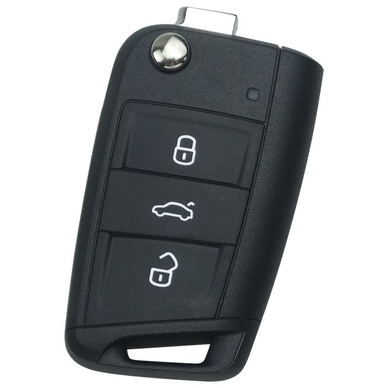 Comando Skoda flip 3 botões 3VD959752