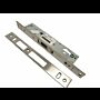 Fechadura de embutir alumínio Tesa 4241 sem trinco, entrada 20mm, inox