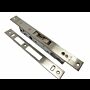 Fechadura de embutir alumínio Tesa 4241 sem trinco, entrada 20mm, inox