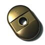 Espelho oval Dierre, para puxador, em bronze