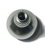 Puxador redondo Dierre New Creta PM000022, fixo, prateado
