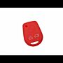 Capa silicone BMW, três botões, vermelho