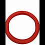 Capa de volante em silicone, vermelho