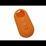 Capa silicone Fiat, flip três botões, laranja