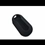 Capa silicone Fiat, flip três botões, negra