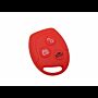 Capa silicone Ford, três botões, vermelho