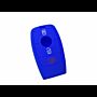 Capa silicone Mercedes, três botões, Smartkey proximidade, azul
